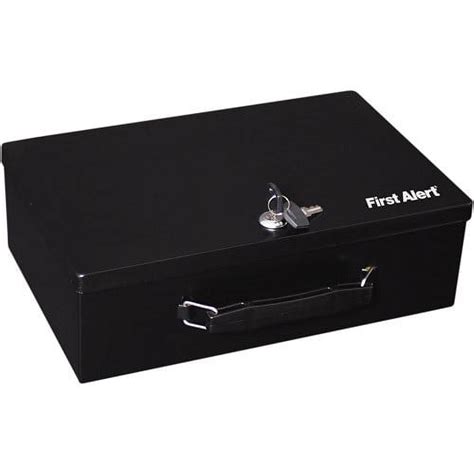 First Alert Deluxe Locking Steel Security Box, 3031F